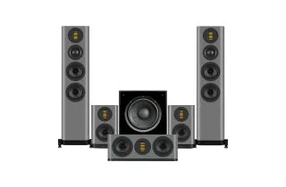 Wharfedale Evo 5.3 5.1 Speaker Package - Lunar Grey