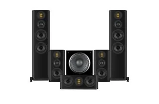 Wharfedale Evo 5.4 5.1 Speaker Package - Black