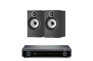 Fell Audio Fell Amp Integrated Amplifier with Bowers & Wilkins 606 S3 Standmount Speakers