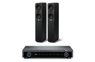 Fell Audio Fell Amp Integrated Amplifier with Q Acoustics Q 5040 Floorstanding Speakers