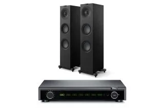 Fell Audio Fell Amp Integrated Amplifier with KEF Q7 META Floorstanding Speakers