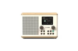 Pure Classic H4 Digital Radio - White/Oak
