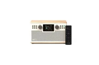 Pure Classic H6 Digital Radio - Cotton White/Oak