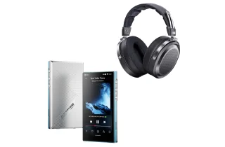 FiiO JM21 Digital Audio Player (64GB) with FiiO FT1 Pro Over-ear Wired Headphones