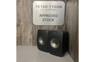 Pre-Loved - KEF LSX Bookshelf Speakers - Black