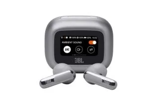 JBL Live Flex 3 In-ear Wireless ANC Earbuds - Silver