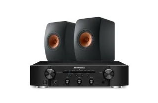 Marantz PM6007 Integrated Amplifier with KEF LS50 Meta Bookshelf Speakers