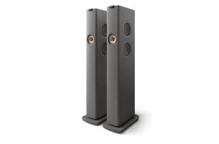 KEF LS60 Wireless Floorstanding Speaker System - Titanium Grey