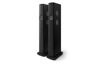KEF LS60 Wireless Floorstanding Speaker System - Carbon Black