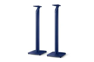 Manufacturer Refurbished - KEF S1 LSX Floor Stands - Cobalt Blue