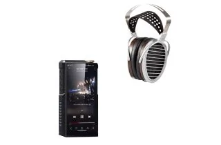 FiiO M27 Digital Audio Player with HifiMan HE1000se Planar Headphones