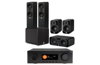 JBL MA9100HP 9.2 Ch. 8K High Performance AV Receiver with Q Acoustics Q 5040 5.1 Speaker Package