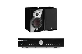 Musical Fidelity B1xi Integrated Amplifier with Dali MENUET Bookshelf Speakers