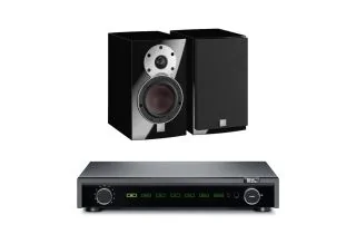 Fell Audio Fell Amp Integrated Amplifier with Dali MENUET Bookshelf Speakers