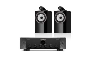 Marantz Model 30 Integrated Amplifier with Bowers & Wilkins 705 S3 Bookshelf Speakers