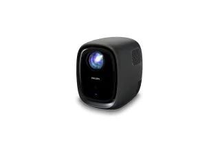 Philips NeoPix 130 HD Ready LED LCD 120lm Portable Projector - Black