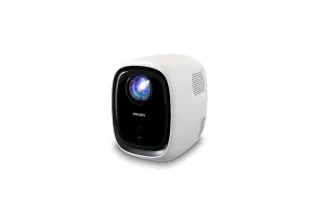 Philips NeoPix 130 HD Ready LED LCD 120lm Portable Projector - White