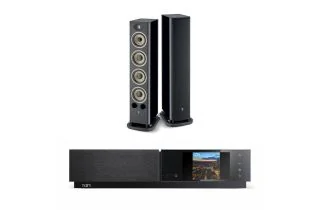 Naim Uniti Nova Streaming Amplifier with Focal Aria Evo X No3 Floorstanding Speakers