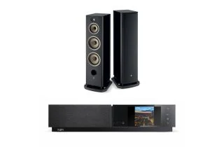 Naim Uniti Nova Streaming Amplifier with Focal Aria Evo X No4 Floorstanding Speakers
