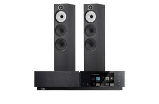 Naim Uniti Nova All-In-One Player with Bowers & Wilkins 603 S3 Floorstanding Speakers