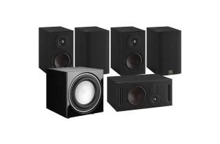 Dali Opticon 1 MK2 5.1 Speaker Package - Satin Black