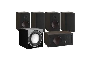 Dali Opticon 2 MK2 5.1 Speaker Package - Tobacco Oak (Vinyl)