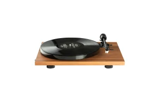 Manufacturer Refurbished - Pro-Ject E1 Belt Driven Turntable - Walnut