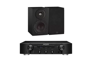 Marantz PM6007 2.2 Channel Integrated Amplifier with Dali SONIK 1 Bookshelf Speakers
