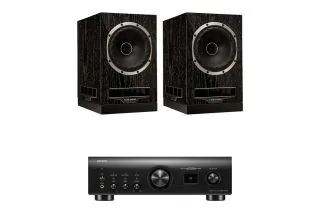 Denon PMA-1700NE Integrated Amplifier with Fyne Audio F500S Bookshelf Speakers
