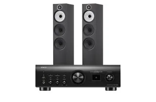 Denon PMA-1700NE Integrated Amplifier with Bowers & Wilkins 603 S3 Floorstanding Speakers