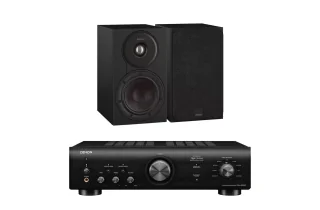 Denon PMA-600NE Integrated Amplifier with Dali SONIK 1 Bookshelf Speakers