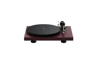 Nearly New - Pro-Ject Debut EVO 2 Belt Driven Turntable - Red Wine Satin
