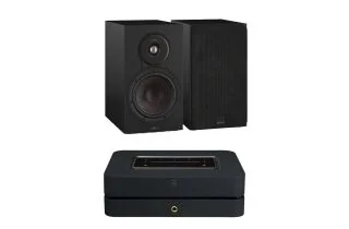 Bluesound POWERNODE N331 (2025) Multi-Room Music Streaming Amplifier with Dali SONIK 3 Bookshelf Speakers