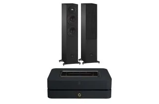 Bluesound POWERNODE N331 (2025) Multi-Room Music Streaming Amplifier with Dali SONIK 5 Floorstanding Speakers