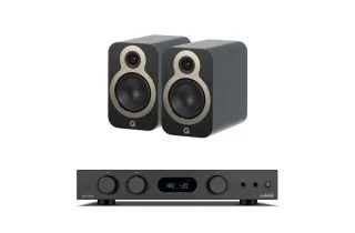 Audiolab 6000A MKII Integrated Amplifier with Q Acoustics 3020c Bookshelf Speakers