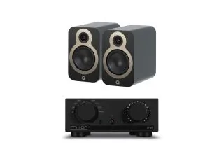 Mission 778X Integrated Amplifier with Q Acoustics 3020c Bookshelf Speakers