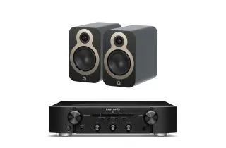 Marantz PM6007 2.2 Channel Integrated Amplifier with Q Acoustics 3020c Bookshelf Speakers