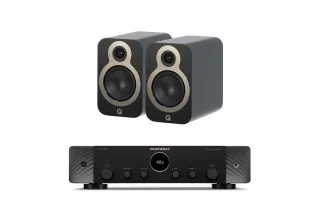 Marantz STEREO 70s 2.2 Channel Stereo Receiver with Q Acoustics 3020c Bookshelf Speakers