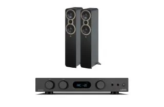 Audiolab 6000A MKII Integrated Amplifier with Q Acoustics 3050c Floorstanding Speakers