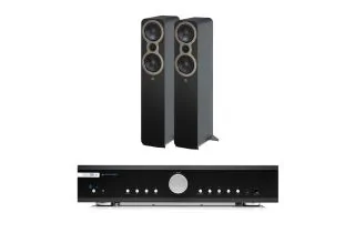 Musical Fidelity B1xi Integrated Amplifier with Q Acoustics 3050c Floorstanding Speakers