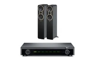 Fell Audio Fell Amp Integrated Amplifier with Q Acoustics 3050c Floorstanding Speakers