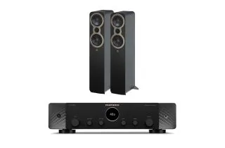 Marantz STEREO 70s 2.2 Channel Stereo Receiver with Q Acoustics 3050c Floorstanding Speakers