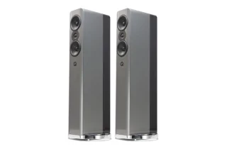 Q Acoustics Concept 500 Floorstanding Speakers - Silver/Ebony