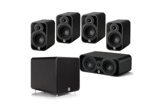 Q Acoustics Q 5010 5.1 Home Cinema Pack - Satin Black