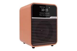Ruark Audio R1S Smart Radio - Terracotta Lacquer with Ebonised Grille
