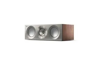 KEF Reference 2 Meta Centre Speaker - Satin Walnut / Silver