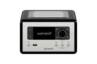 Sonoro Relax Compact All-in-one Music System - Gloss Black