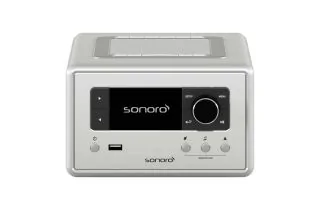 Sonoro Relax Compact All-in-one Music System - Gloss Silver
