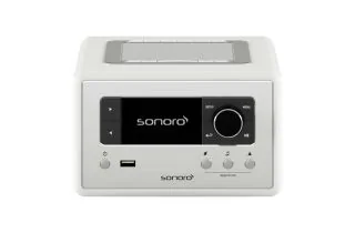 Sonoro Relax Compact All-in-one Music System - Gloss White