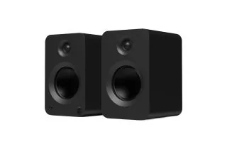 Kanto REN Powered Bookshelf Speakers - Matte Black
